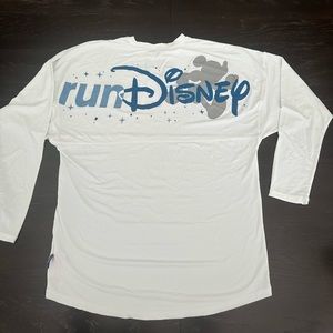 Run Disney jersey size xs white